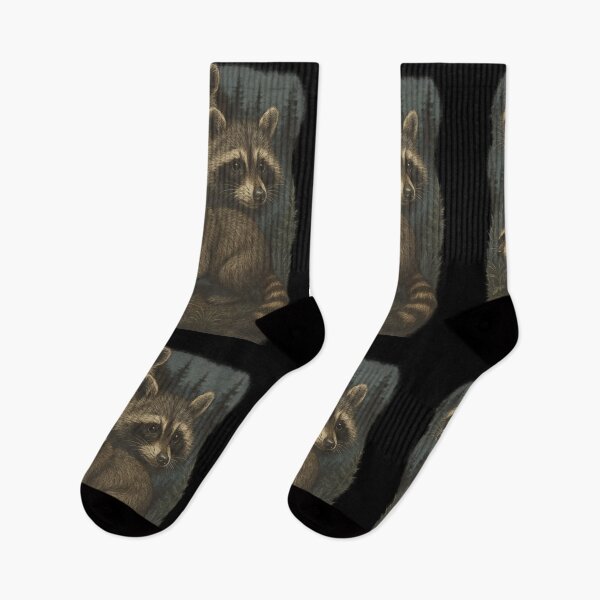 Item preview, Racoon Vintage Northern Wilderness designed and sold by Sturdust.