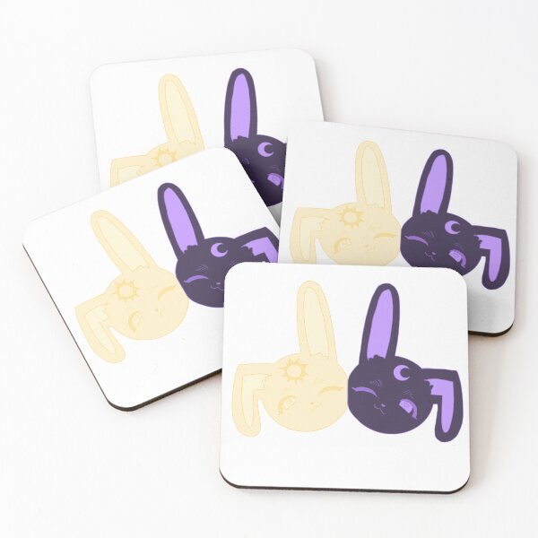 Item preview, Love bunny moon and sun designed and sold by kaiblee.