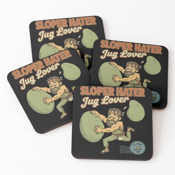 Item preview, Sloper Hater Jug Lover Rock Climbing Fun designed and sold by LuminOrb.