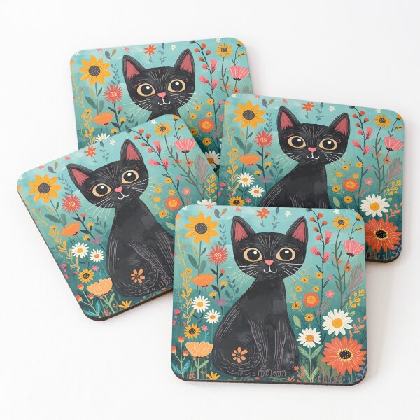 Item preview, “Spring Flower Kitten” designed and sold by Knightofartx25.