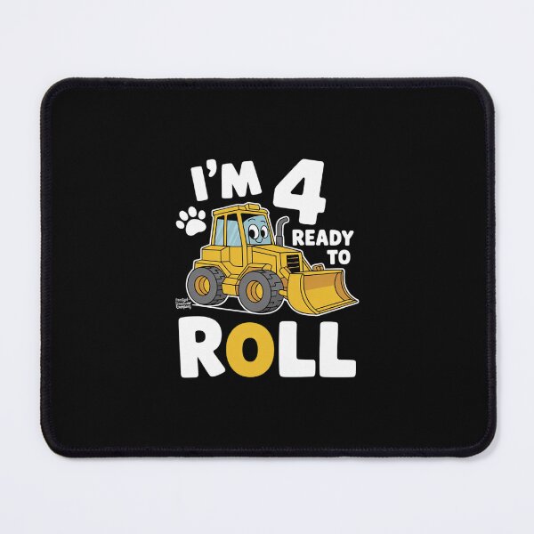 Item preview, Kids 4th Construction Birthday Party Im 4 Ready to Roll Boys  designed and sold by MicanCuteStore.