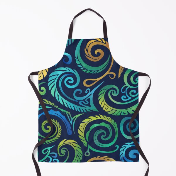 Item preview, New Zealand Māori Paua Pattern Koru Design 646 designed and sold by GrinGalore.