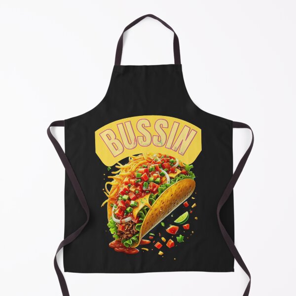 Item preview, BUSSIN' Hyperrealistic Taco Illustration | Vibrant Foodie Slang Sticker designed and sold by Jaani-T.