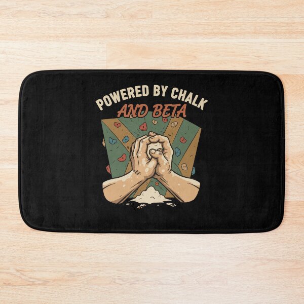 Item preview, Powered By Chalk And Beta Rock Climbing designed and sold by LuminOrb.