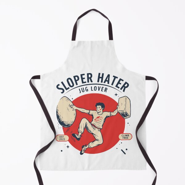 Item preview, Sloper Hater Jug Lover Climbing Humor Design designed and sold by LuminOrb.