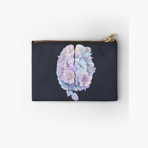 Item preview, Floral Pastel Brain Illustration – Botanical Mind Art, Neurodiversity & Mental Wellness Aesthetic designed and sold by PureBrain.