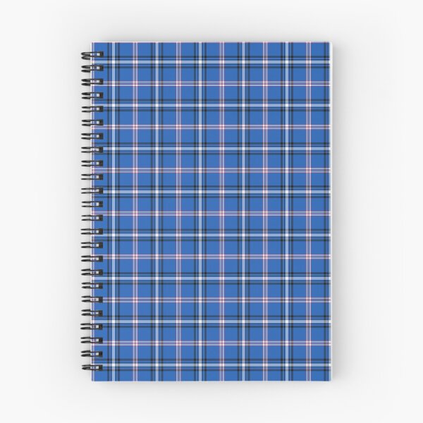 Item preview, Cobalt Blue Plaid Windowpane Pattern Retro Color Cabin designed and sold by Scottish Squares.