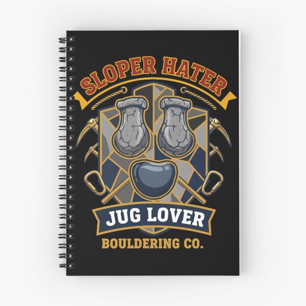 Item preview, Sloper Hater Jug Lover Bouldering Co Funny designed and sold by LuminOrb.