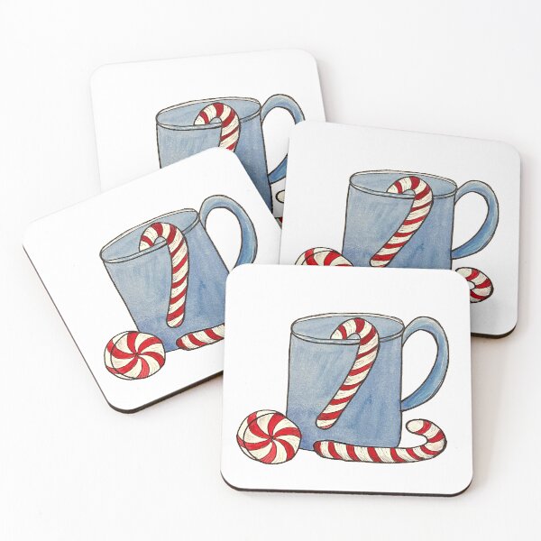 Item preview, Candy Canes and Mug designed and sold by Lisa Neuman Watercolors.