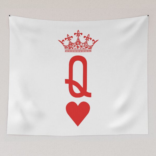 Item preview, 'Queen of Hearts' Playing Cards Design for Poker Players  designed and sold by duncandesigns84.