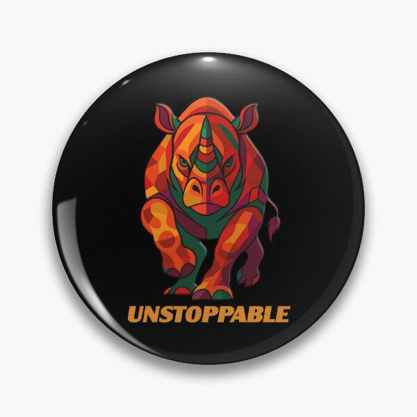 Item preview, UNSTOPPABLE RHINO designed and sold by ArtyApe.