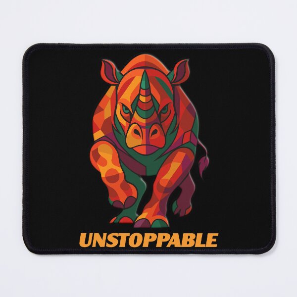 Item preview, UNSTOPPABLE RHINO designed and sold by ArtyApe.