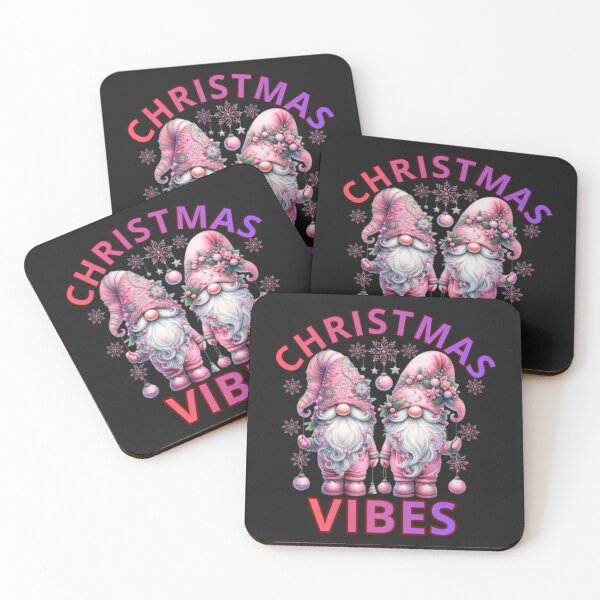 Item preview, Christmas Vibes. Two lowely sleeping pink gnomies. designed and sold by Ninon 888.