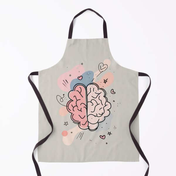 Item preview, Abstract Pastel Brain – Cute Mental Health, Creativity & Neurodiversity-Inspired Design designed and sold by PureBrain.
