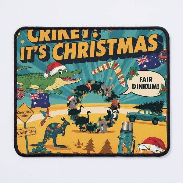 Item preview, Crikey It's Christmas Australian Family Matching Aussie Slang Holiday Squad Exclamation Set designed and sold by GiftsForge.