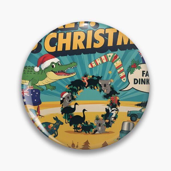 Item preview, Crikey It's Christmas Australian Family Matching Aussie Slang Holiday Squad Exclamation Set designed and sold by GiftsForge.