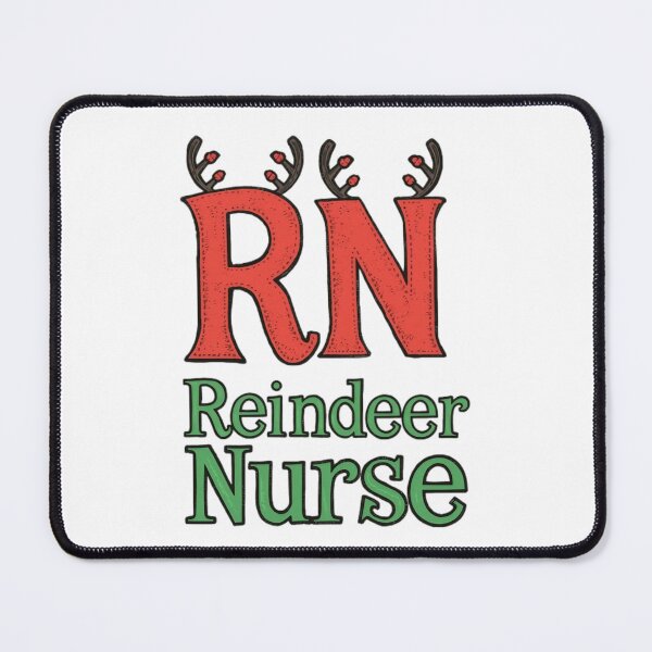 Item preview, Reindeer Nurse RN Christmas Funny Nurse designed and sold by NRcollections24.