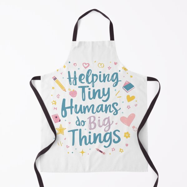 Item preview, Helping Tiny Humans Do Big Things Teacher T-Shirt, Preschool Educator Quote Tee, Kindergarten Gift Shirt designed and sold by GAIDREDA.