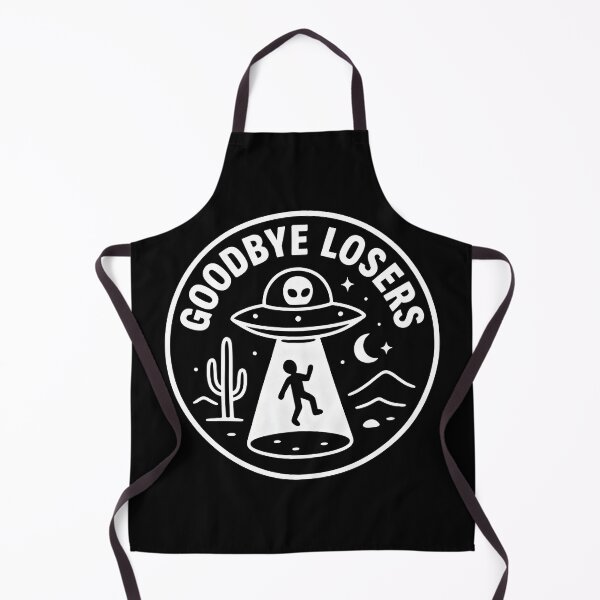 Item preview, Goodbye Losers – UFO Abduction Badge designed and sold by Tattee.