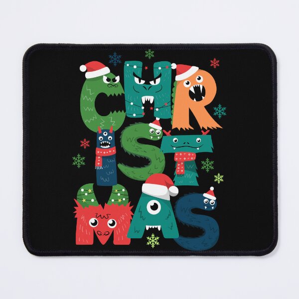 Item preview, Colorful Christmas Word Art – Playful Holiday Typography designed and sold by Tiatooty.