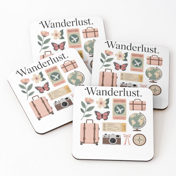 Item preview, Wanderlust Aesthetic Travel Collage - Vintage Traveler Vibe designed and sold by MS Pod Studio.