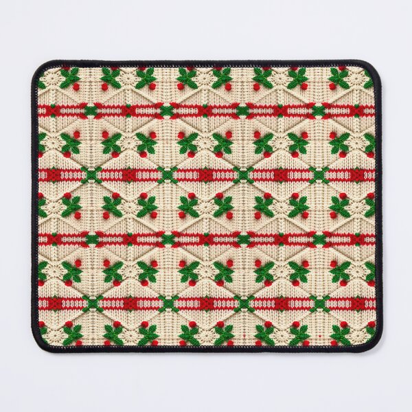 Item preview, Looks like a knitted Christmas pattern designed and sold by Kamoufleur.