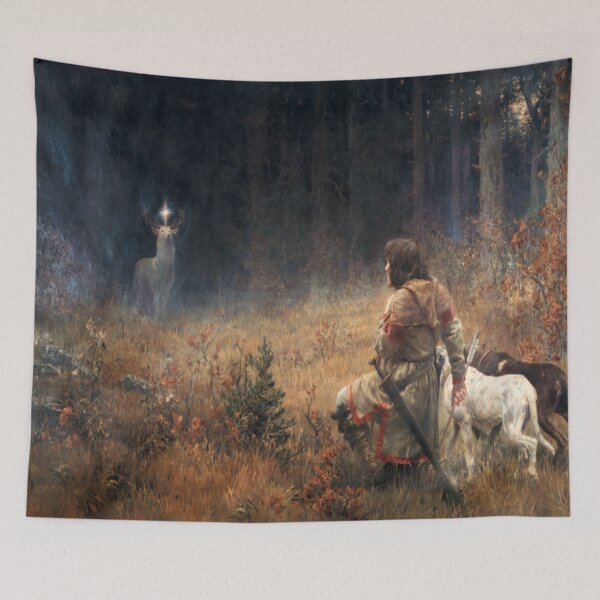 Item preview, Vision of St. Hubertus designed and sold by SharonTheFirst.