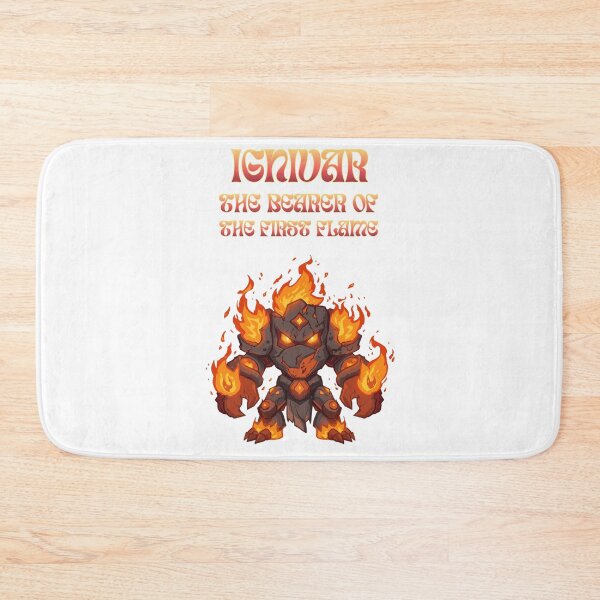 Item preview, Ignivar — The Bearer of the First Flame | Mythic Elemental Demigod designed and sold by Monzora.