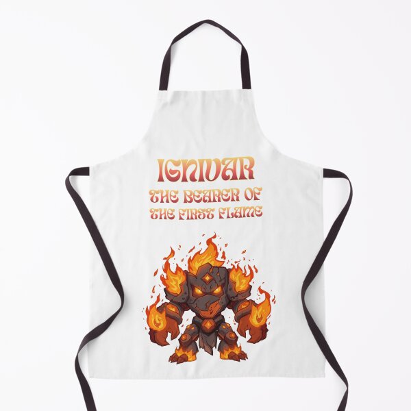 Item preview, Ignivar — The Bearer of the First Flame | Mythic Elemental Demigod designed and sold by Monzora.