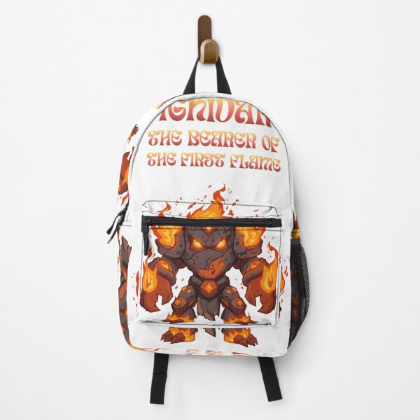 Item preview, Ignivar — The Bearer of the First Flame | Mythic Elemental Demigod designed and sold by Monzora.