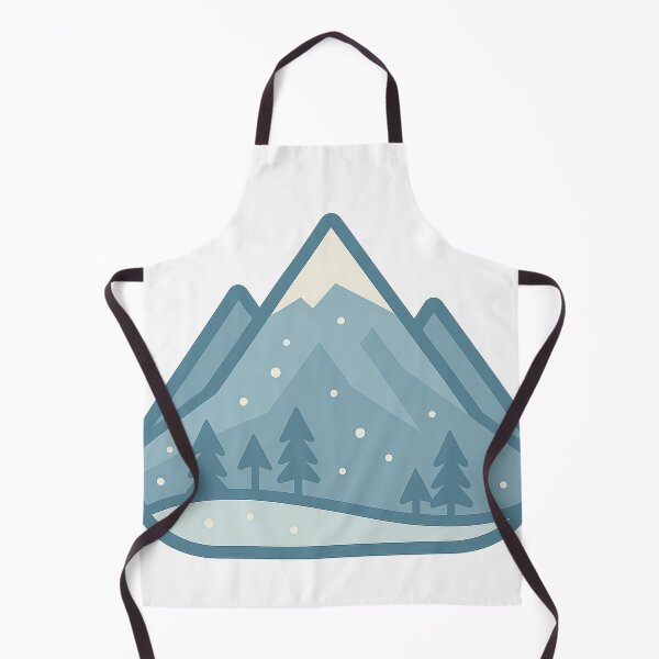 Item preview, Minimal Snowy Mountain Emblem designed and sold by Fernova.