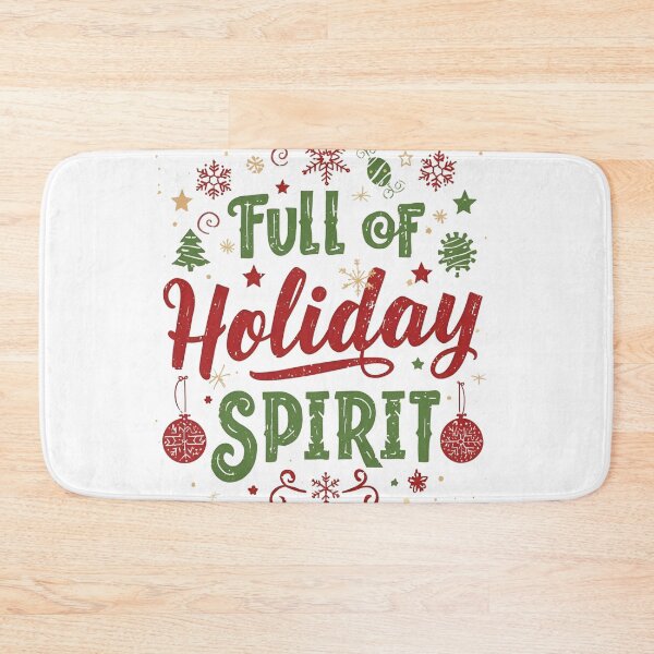 Item preview, Full of Holiday Spirit T-Shirt, Funny Christmas Drinking Tee, Whiskey Wine Holiday Humor Shirt, Ugly Sweater Party Gift designed and sold by GAIDREDA.