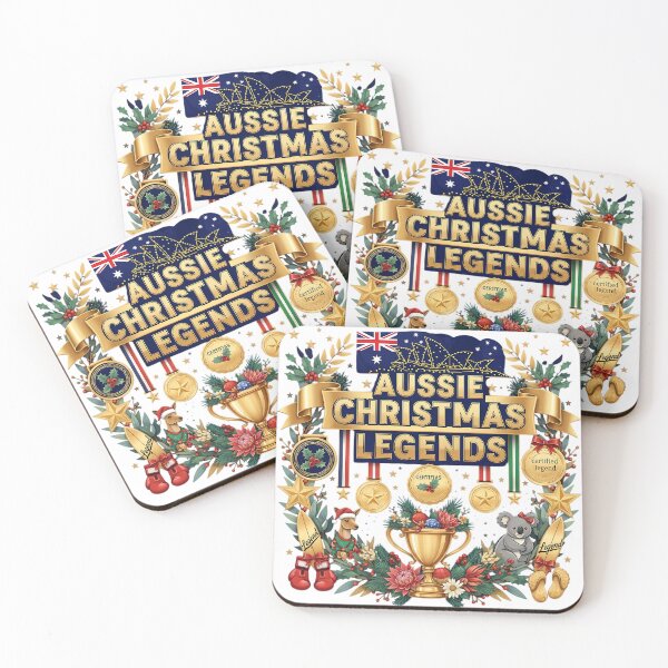 Item preview, Aussie Christmas Legends Family Matching Australian Pride Holiday Squad True Blue Set designed and sold by GiftsForge.