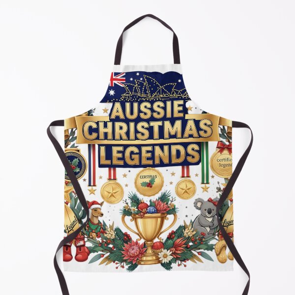 Item preview, Aussie Christmas Legends Family Matching Australian Pride Holiday Squad True Blue Set designed and sold by GiftsForge.