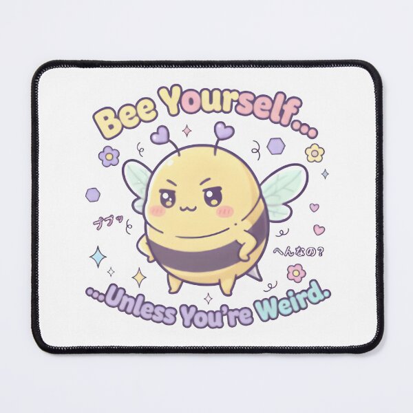 Item preview, Bee Yourself – Funny Kawaii Bee Pun | Cute Bumblebee Quote Design designed and sold by Snackwear Apparel.