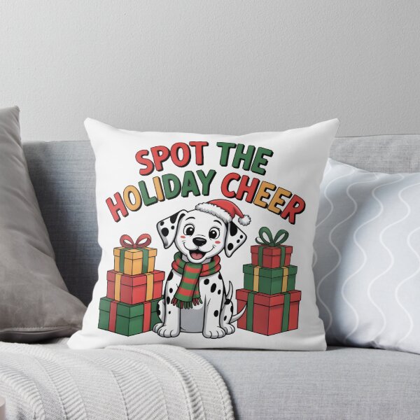 Item preview, Dalmatian Puppy Christmas Cartoon – Festive Dog in Gifts | Spot the Holiday Cheer designed and sold by Style-Sense.