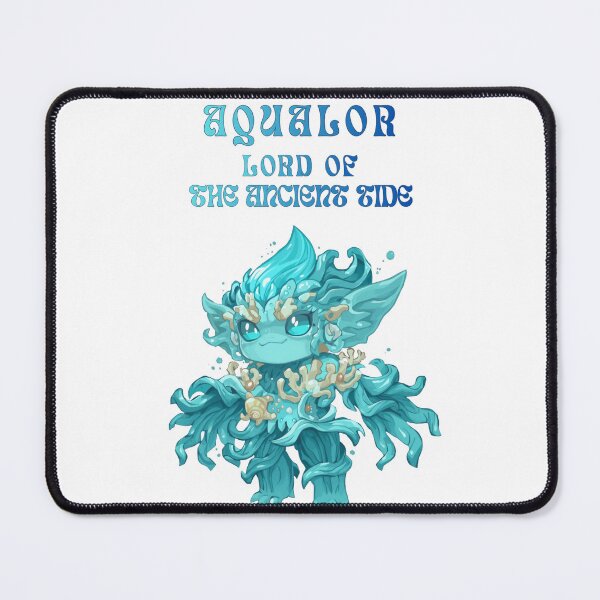 Item preview, Aqualor — Lord of the Ancient Tide | Mythic Water Demigod designed and sold by Monzora.