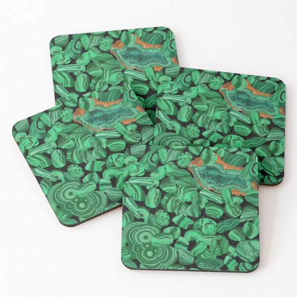 Item preview, Vibrant Malachite Stones designed and sold by AmeyCamp.