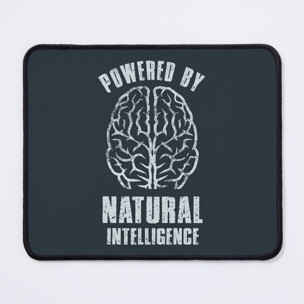 Item preview, STOP AI -  Powered by Natural Intelligence designed and sold by Frank J. Art.