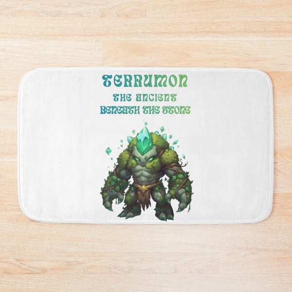 Item preview, Terrumon — The Ancient Beneath the Stone | Primal Earth Demigod designed and sold by Monzora.