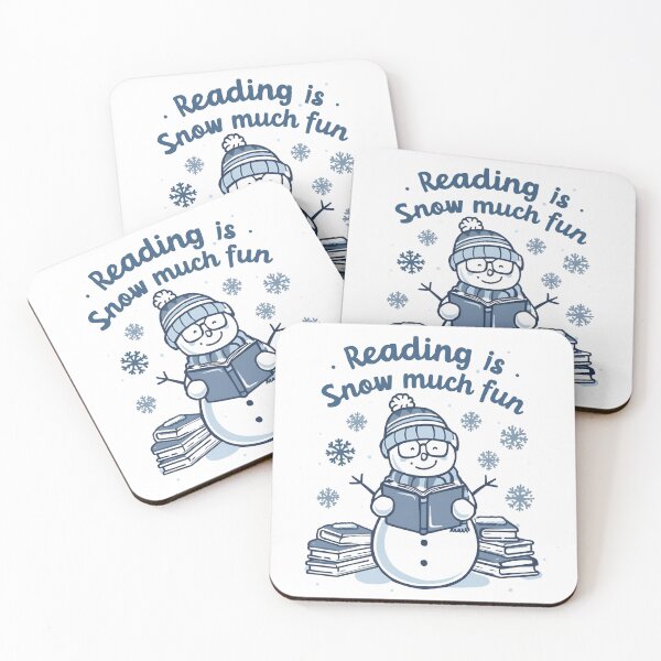 Item preview, Reading is Snow Much Fun T-Shirt, Winter Book Lover Pun Tee, Snowman Reading Christmas Shirt, Teacher Librarian Gift designed and sold by GAIDREDA.
