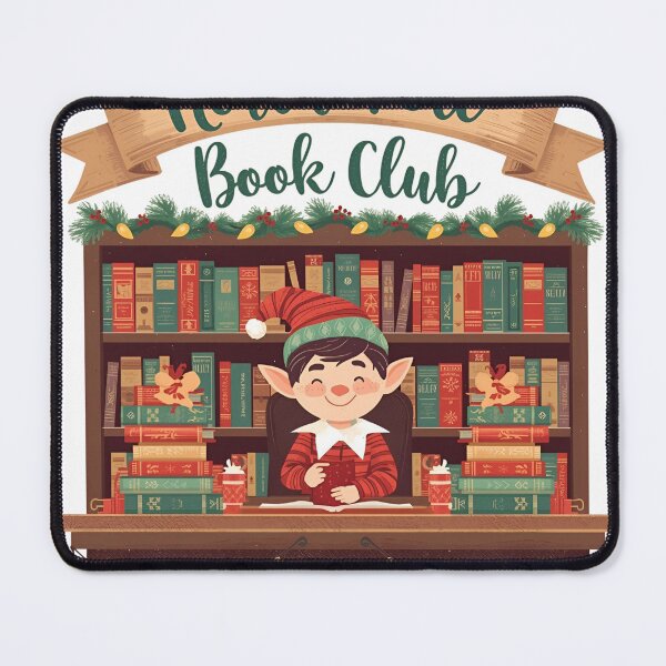 Item preview, North Pole Book Club T-Shirt, Christmas Book Lover Tee, Cozy Holiday Reading Sweatshirt, Bookworm Santa Gift Shirt designed and sold by GAIDREDA.