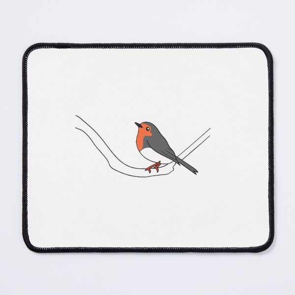 Item preview, Robin on a branch designed and sold by RockyLichen.