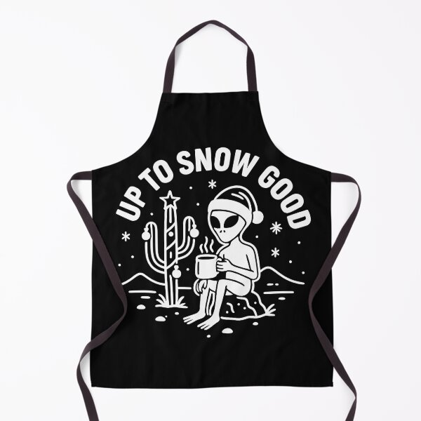 Item preview, Up to Snow Good – Alien Christmas Mug Badge designed and sold by Tattee.