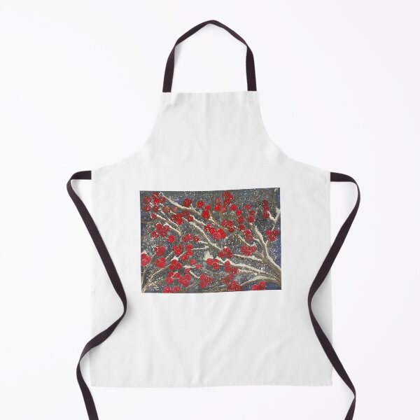 Item preview, Berries in Snow designed and sold by Lisa Neuman Watercolors.