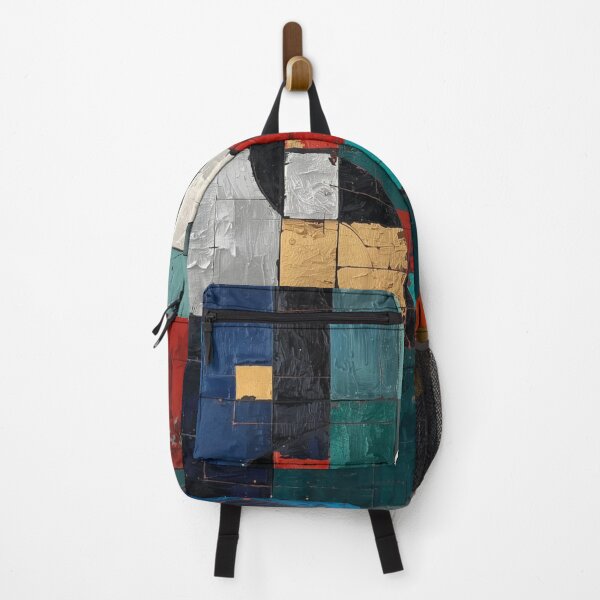 Item preview, Textured Geometric Cubist Color Block designed and sold by Harmonic_Layers.