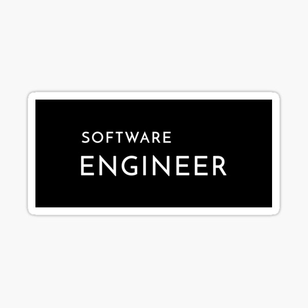 Software Engineer Sticker