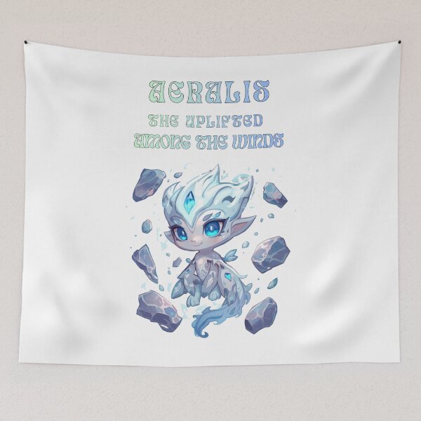 Item preview, Aeralis — The Uplifted Among the Winds | Celestial Air Demigod designed and sold by Monzora.