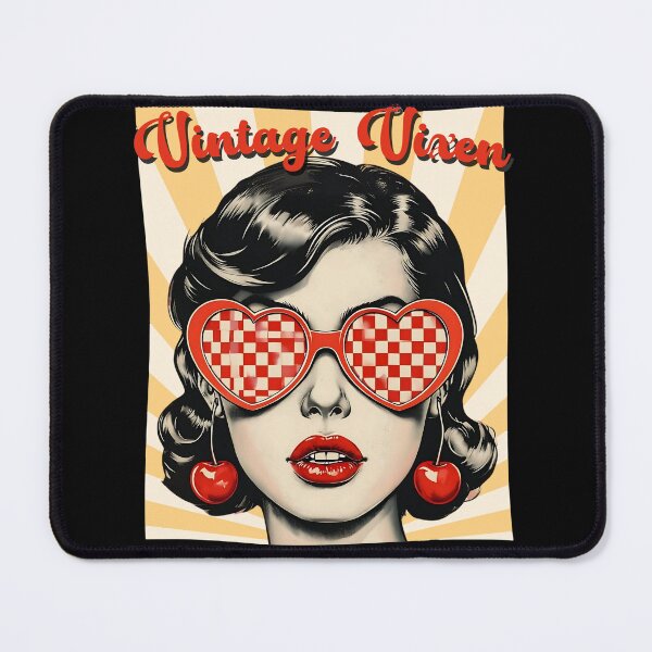 Item preview, Cherry earrings girl. Vintage Vixen designed and sold by EwaVerse.