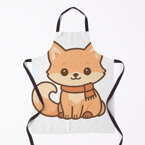 Item preview, Kawaii Winter Fox Sitting designed and sold by Fernova.